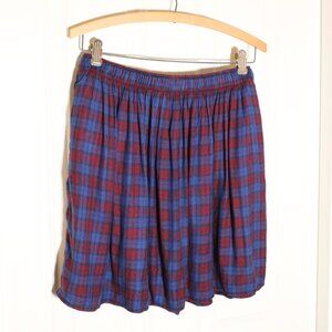 Abercrombie and Fitch Plaid mini skirt NWT size xl
